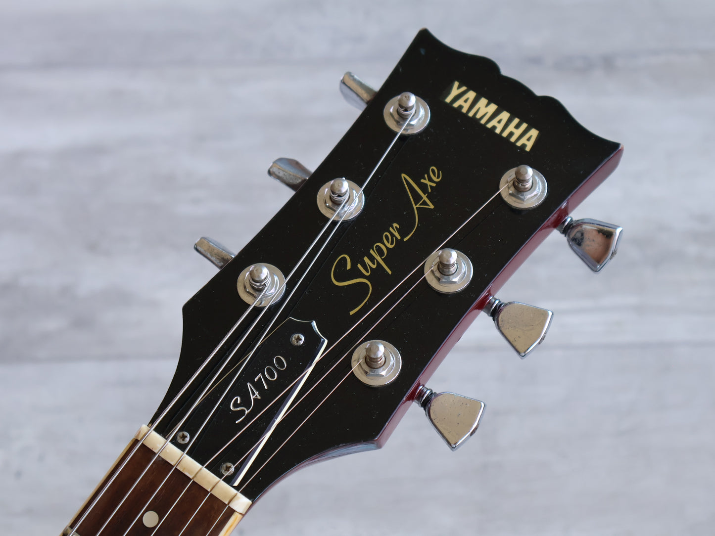 1980 Yamaha Japan SA-700 ES-335 Semi Hollowbody Electric Guitar (Persimmon Red)