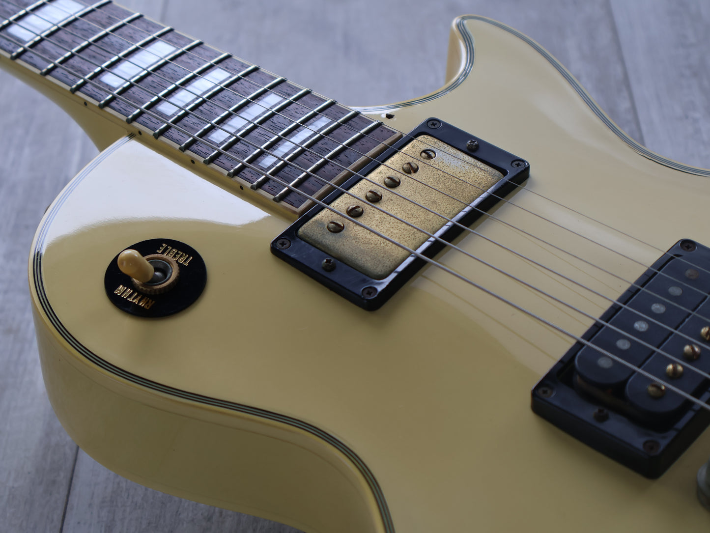 1988 Orville by Gibson Japan LPC Les Paul Custom (Alpine White)