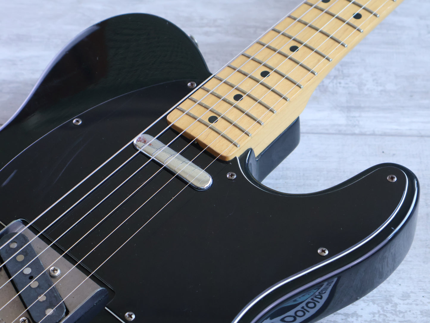 1985 Fender Japan TL72-55 '72 Reissue "E Series" Telecaster (Black)