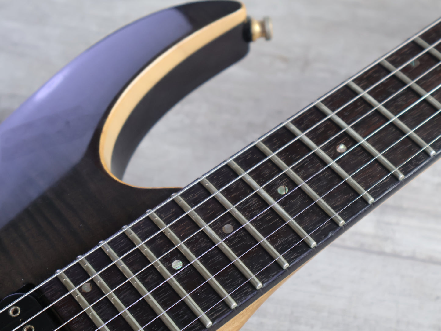 2005 Ibanez Japan RGA321F Prestige J-Craft HH Superstrat (Black Onyx)