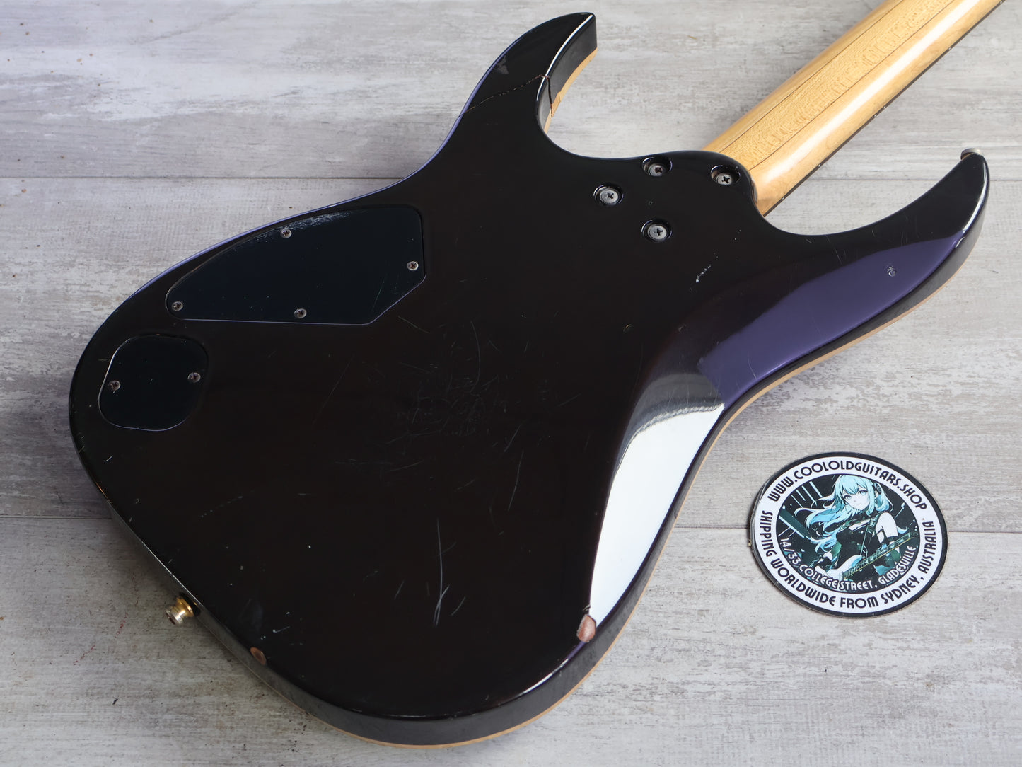 2005 Ibanez Japan RGA321F Prestige J-Craft HH Superstrat (Black Onyx)