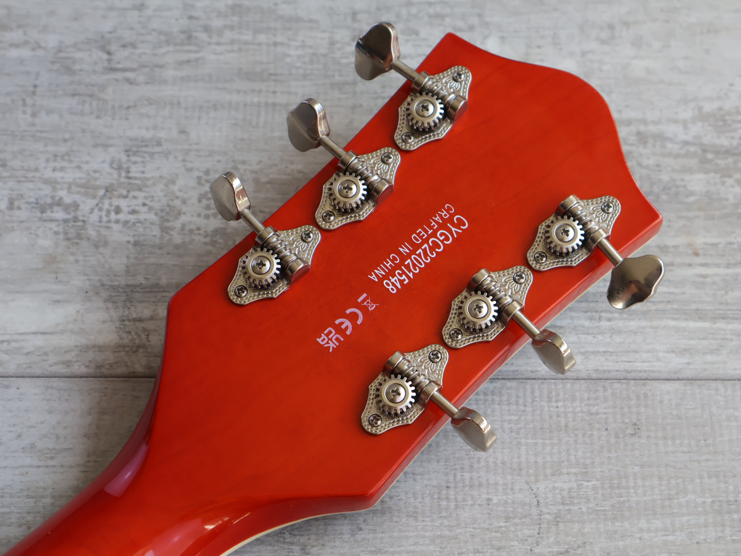 2022 Gretsch G5420T Electromatic Hollow Body Single-Cut w/ Bigsby (Orange Stain)