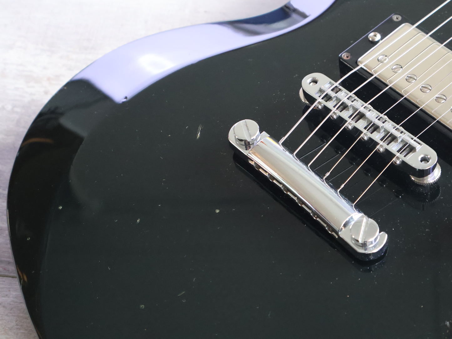 1990's ESP Japan Viper Double Cutaway (Black)