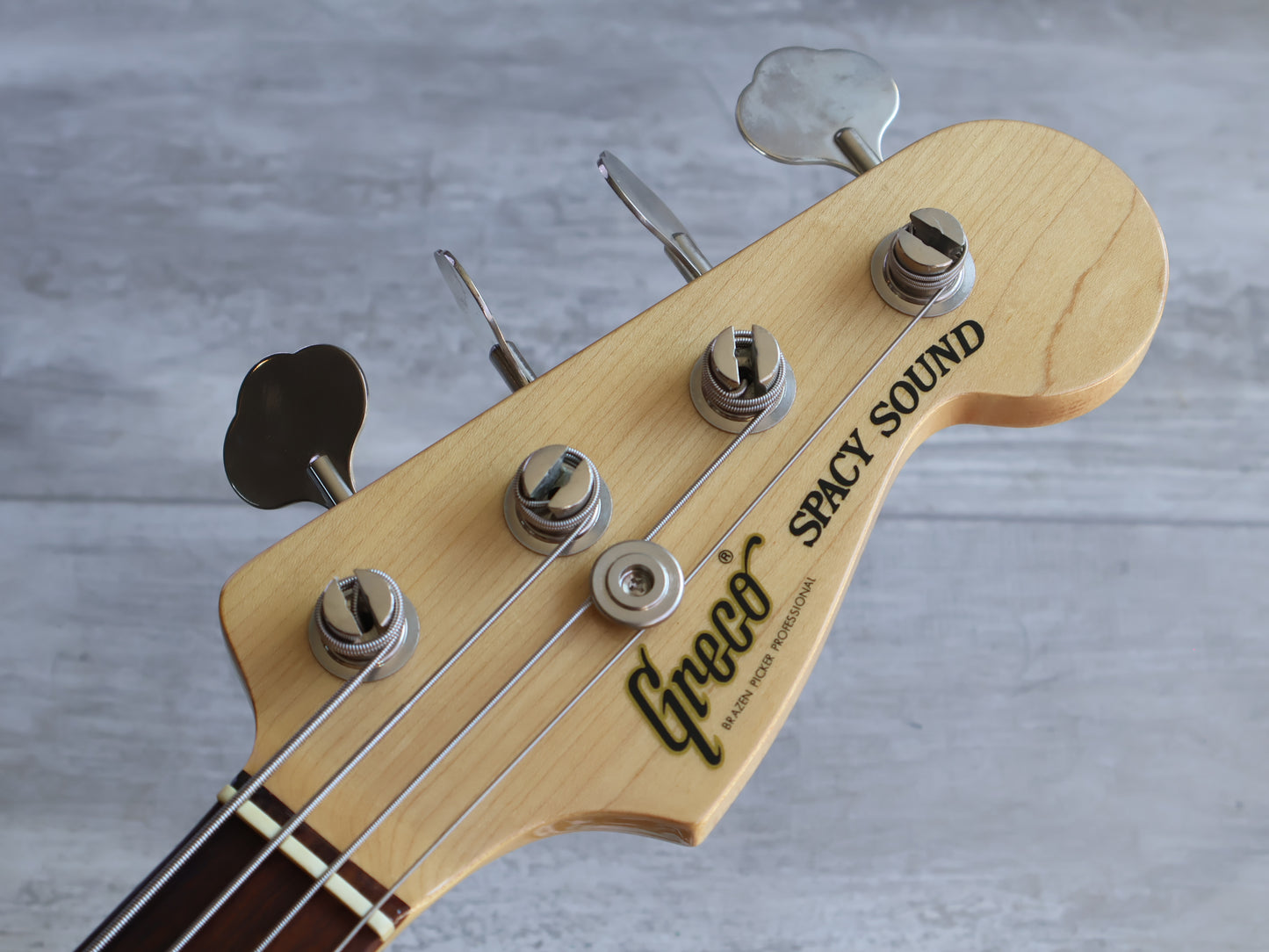 1980 Greco Japan "Spacy Sound" PB-500 Precision Bass (Vintage White)