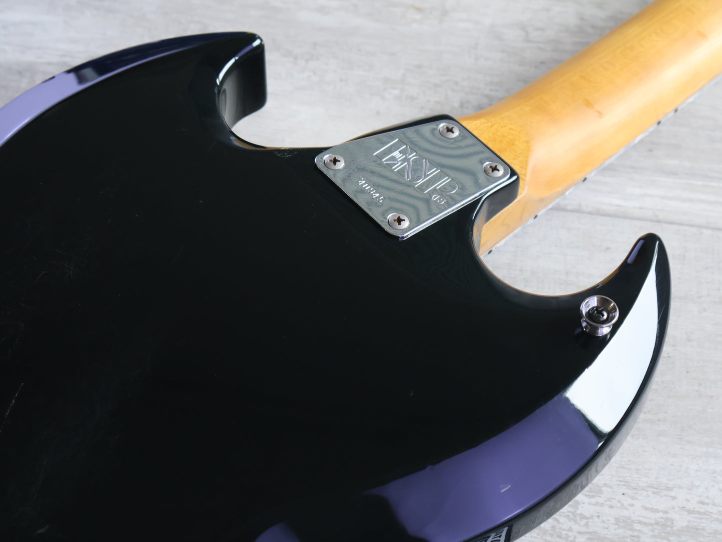 1990's ESP Japan Viper Double Cutaway (Black)
