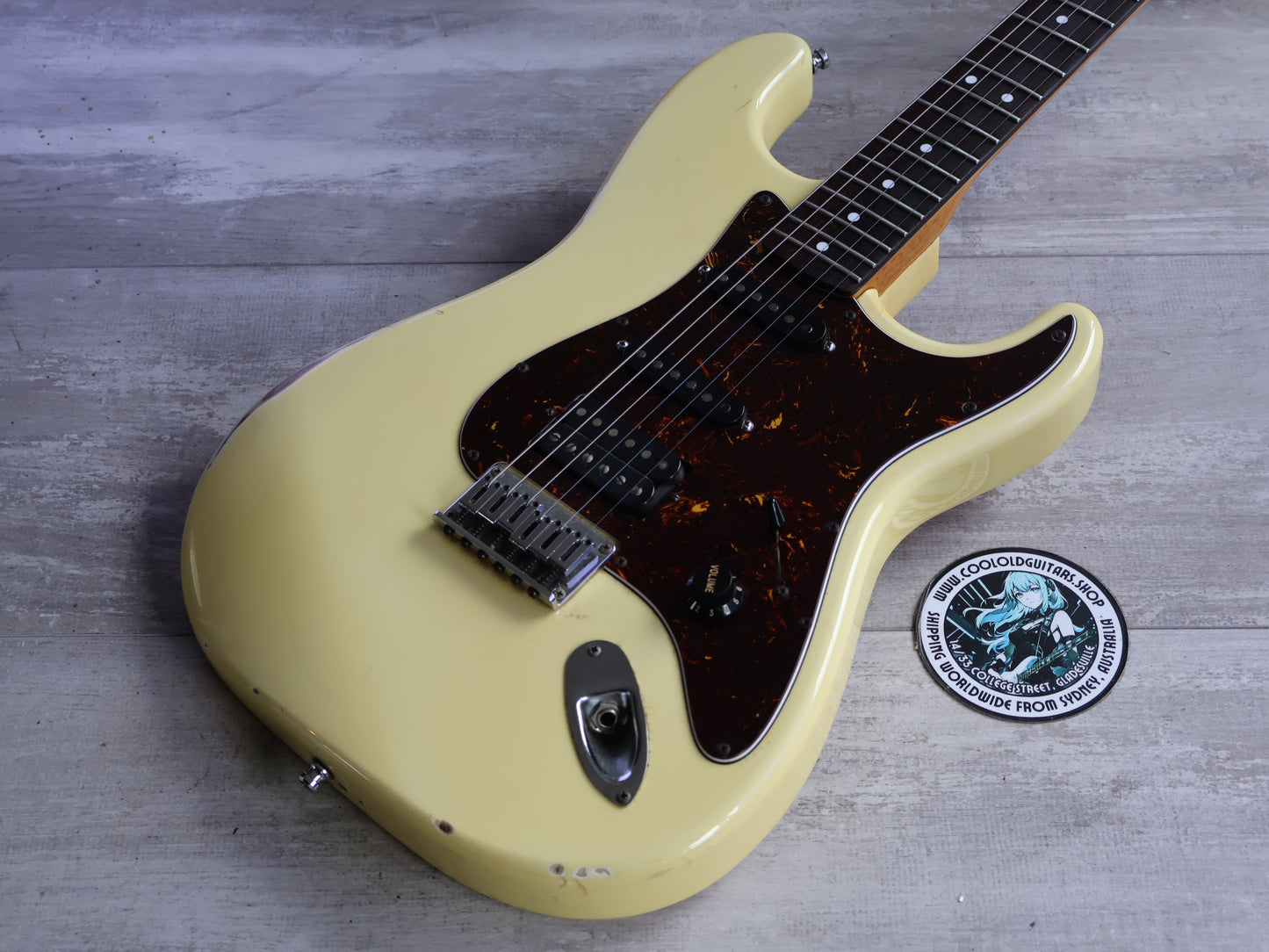1993 Charvel Jackson Japan JEL Jake E Lee Signature Model (Vintage White)