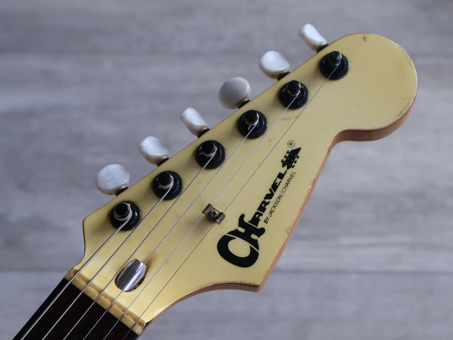1993 Charvel Jackson Japan JEL Jake E Lee Signature Model (Vintage White)