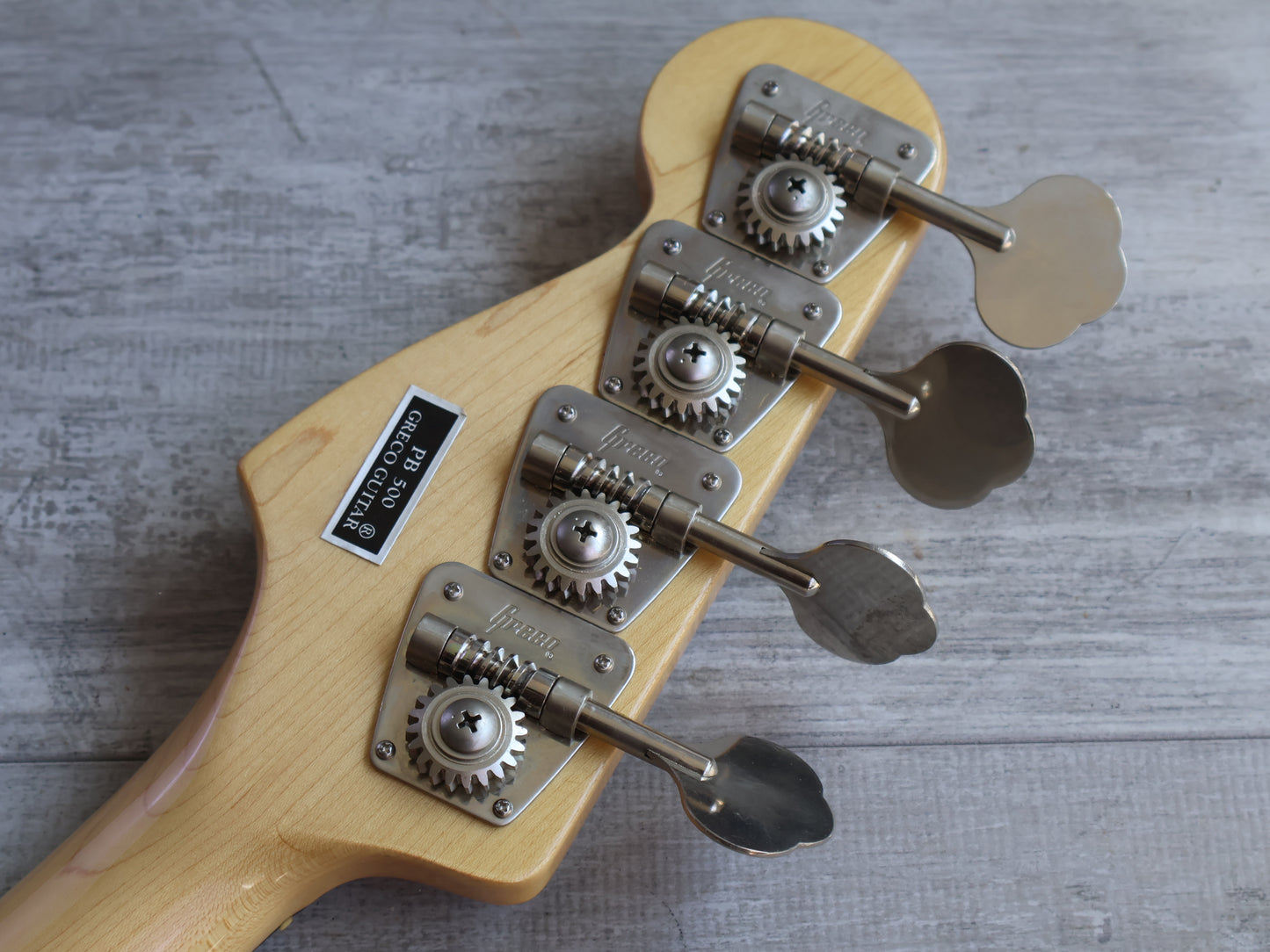 1980 Greco Japan "Spacy Sound" PB-500 Precision Bass (Vintage White)