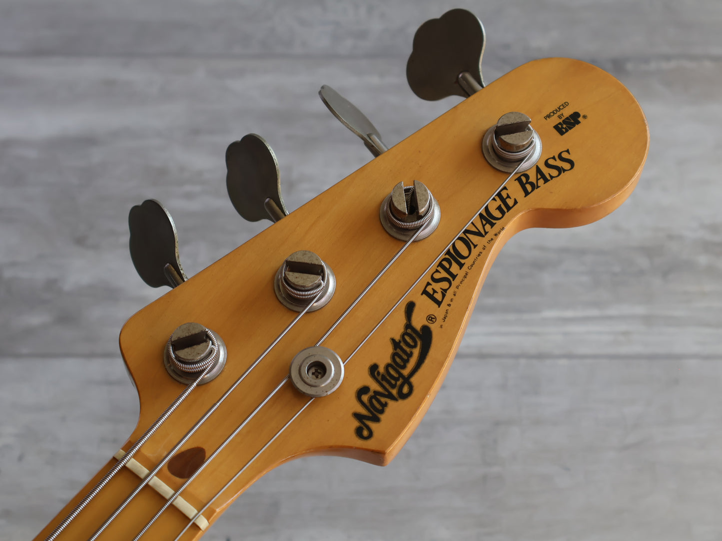 1977 Navigator (by ESP Japan) PB-70 Espionage Precision Bass (Natural)