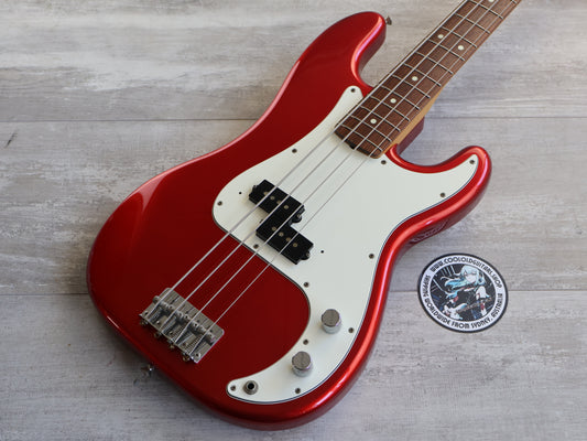 1993 Fender Japan PB62-53 '62 Reissue Precision Bass (Candy Apple  Red)