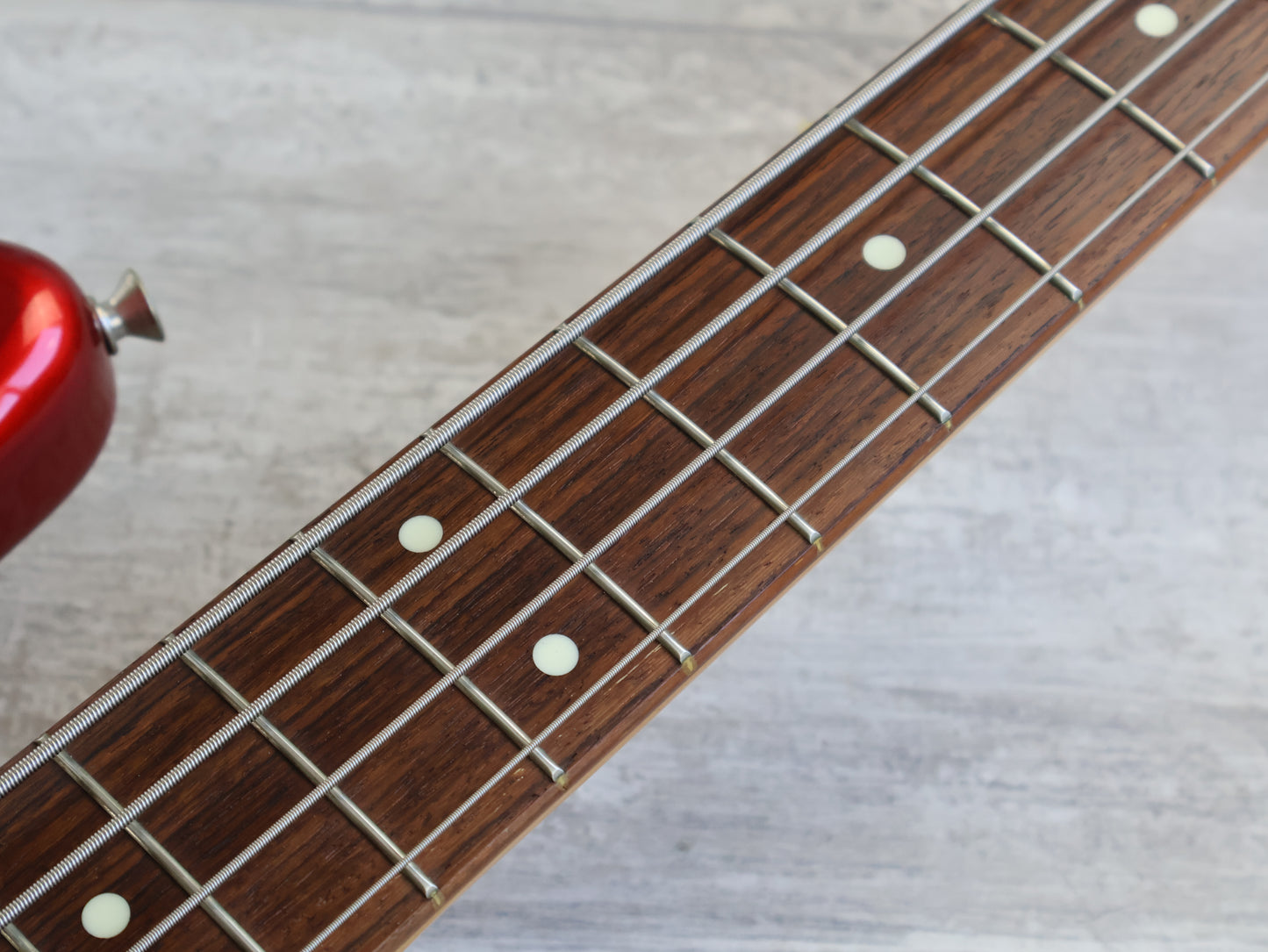 1993 Fender Japan PB62-53 '62 Reissue Precision Bass (Candy Apple  Red)