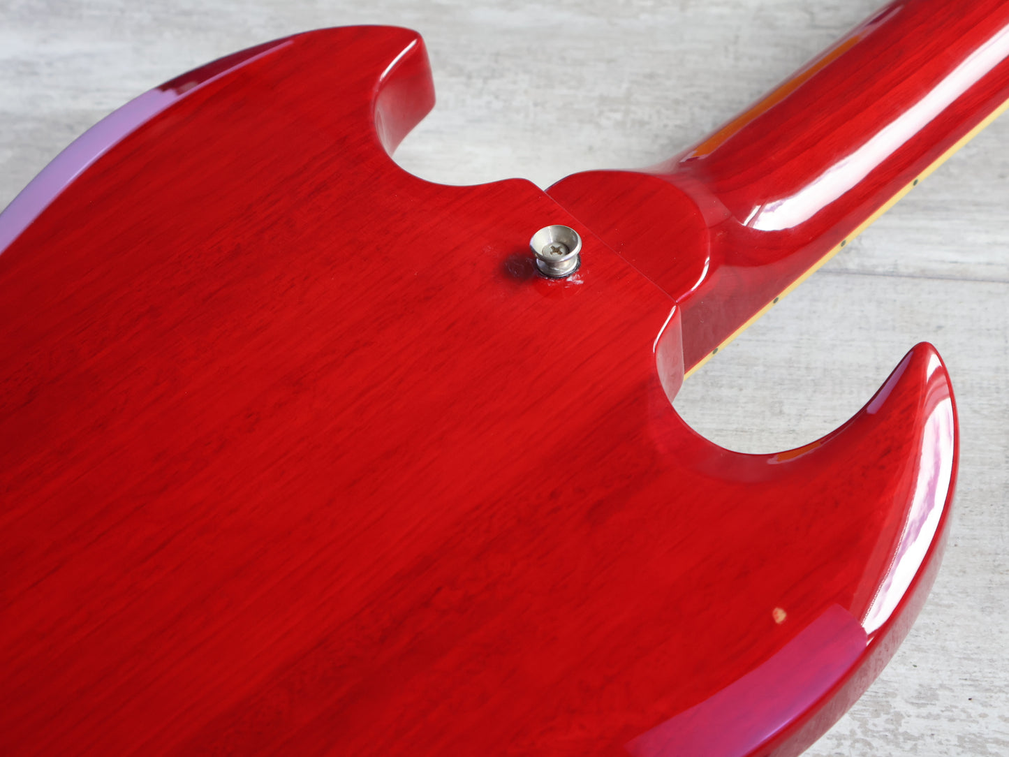 2006 Burny RSG-55 '63 Reissue SG (Cherry Red)
