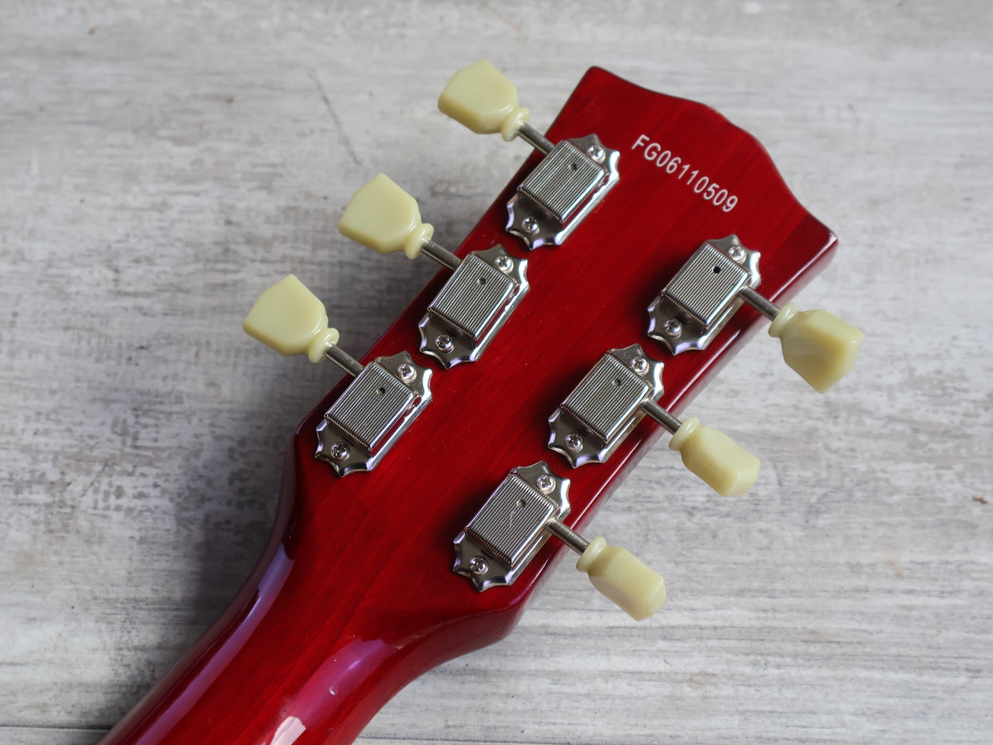 2006 Burny RSG-55 '63 Reissue SG (Cherry Red)