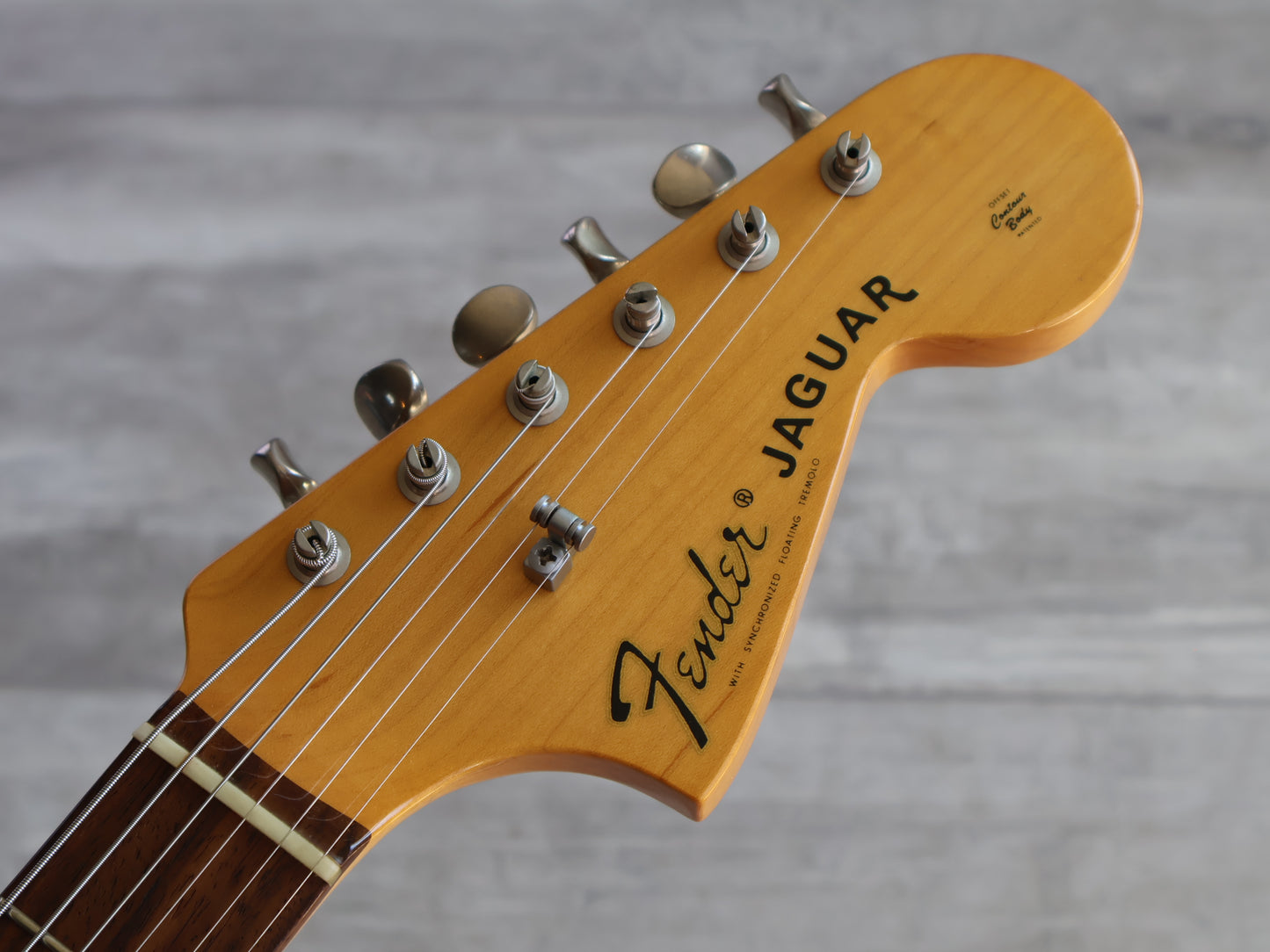 2007 Fender Japan JG66 '66 Reissue Kurt Cobain Jaguar (Sunburst)