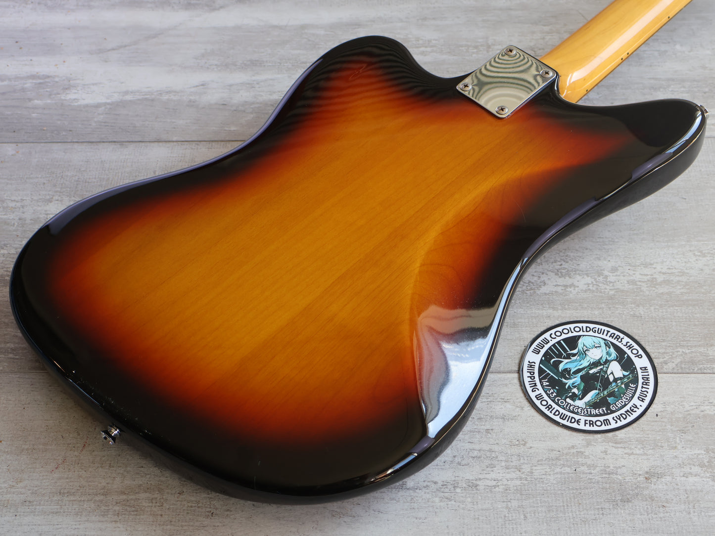 2007 Fender Japan JG66 '66 Reissue Kurt Cobain Jaguar (Sunburst)