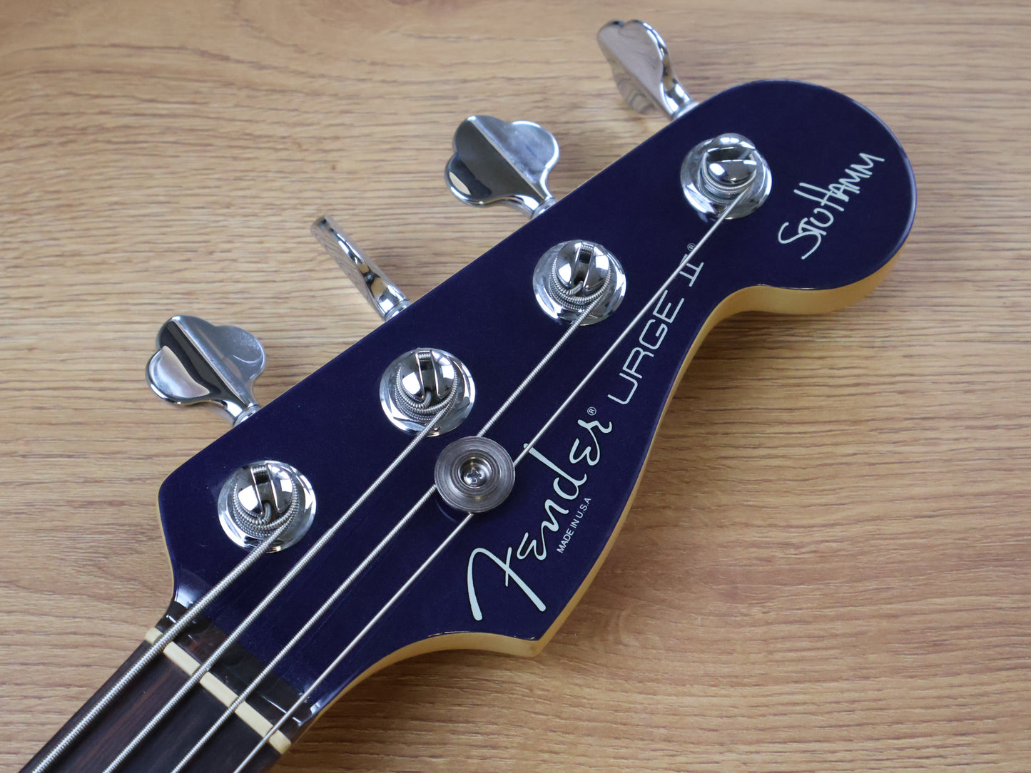 2000 Fender USA Urge II Stu Hamm Bass (Sapphire Metallic)