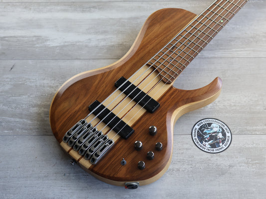 2013 Ibanez BTB686SC 6-String Neckthrough Bass (Natural Flat)