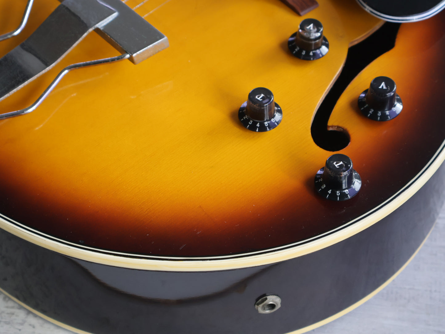 1973 Greco Japan S-50 ES-175 Hollowbody Jazzbox (Brown Sunburst)
