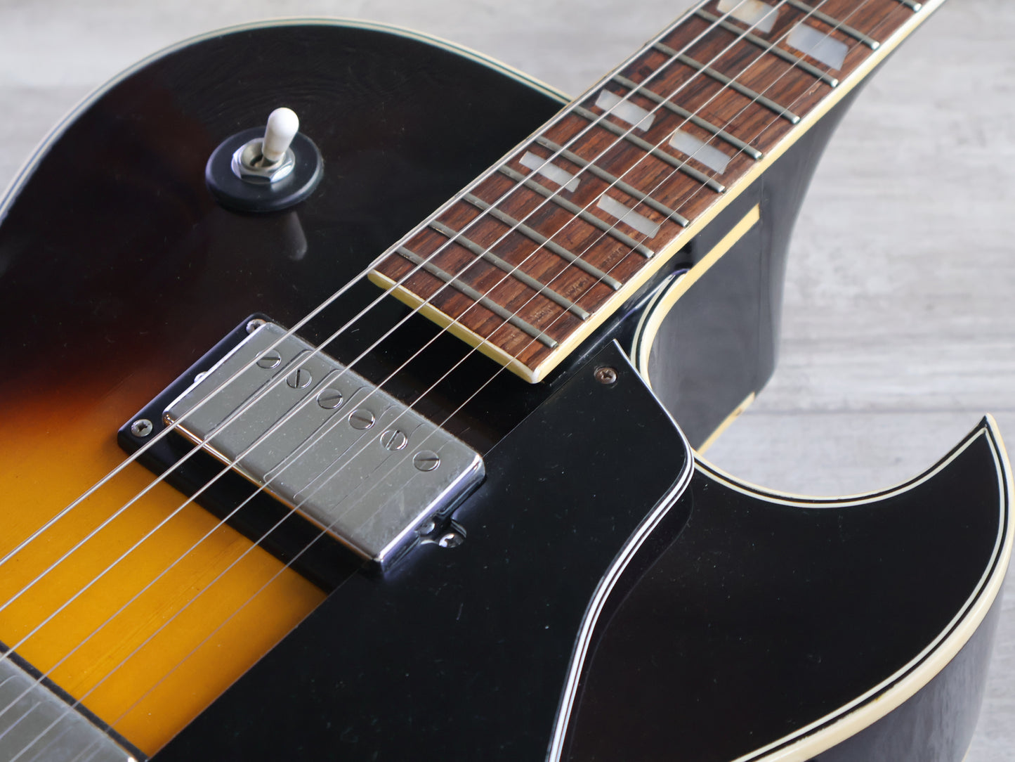 1973 Greco Japan S-50 ES-175 Hollowbody Jazzbox (Brown Sunburst)