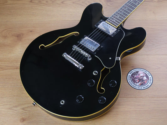 1994 Samick Korea SAN-450 Semi-Hollowbody (Black)