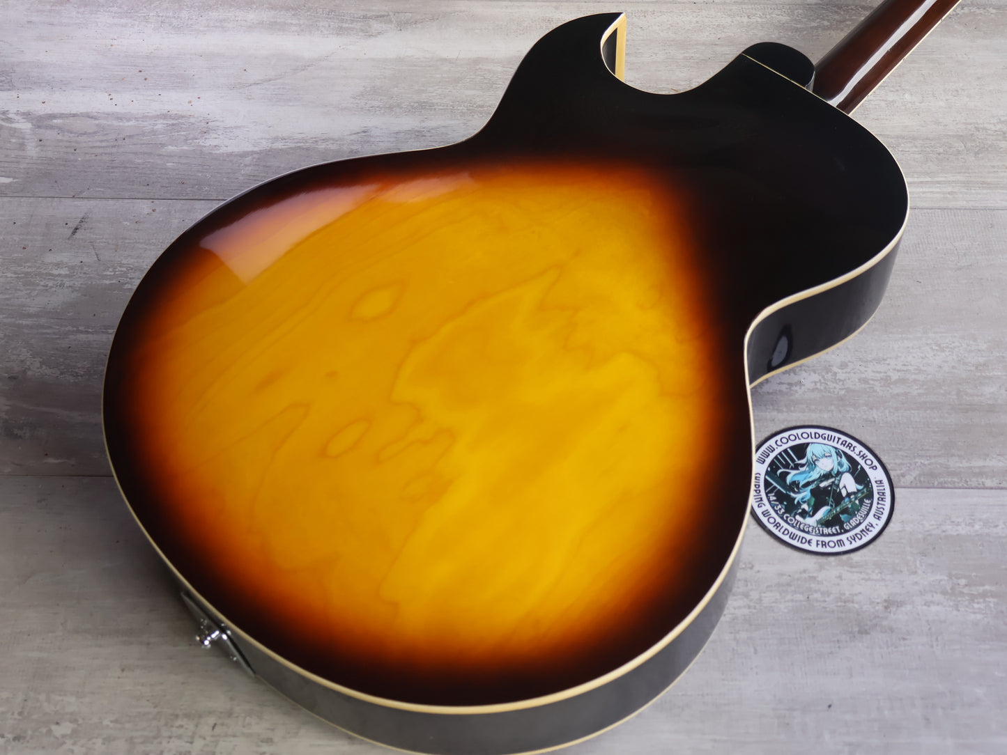 1973 Greco Japan S-50 ES-175 Hollowbody Jazzbox (Brown Sunburst)
