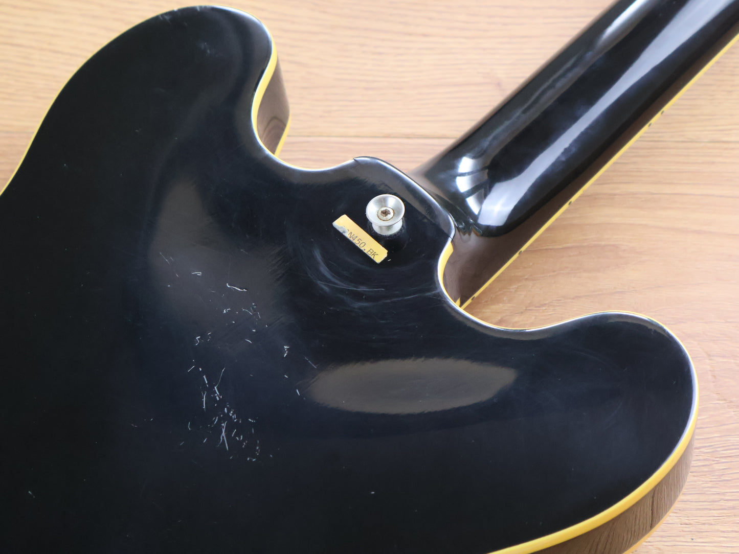 1994 Samick Korea SAN-450 Semi-Hollowbody (Black)