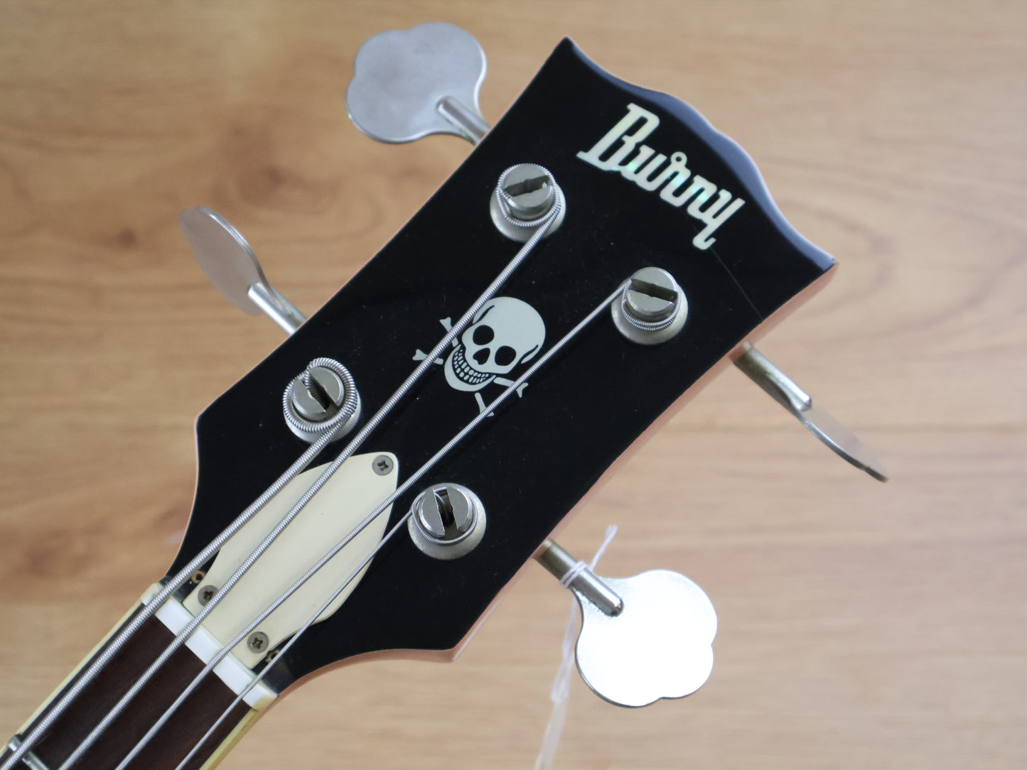 2007 Burny PEB-65 Swanky Spider SG Bass (Pale Pink)