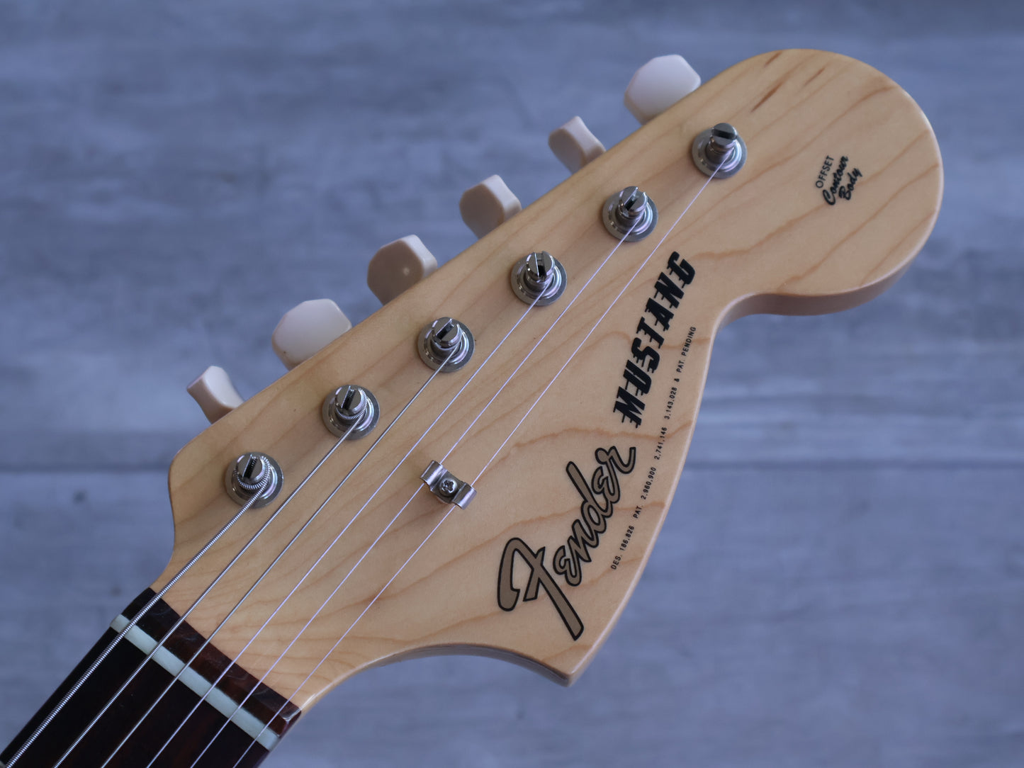 2025 Fender Japan Traditional '60s Mustang w/Hot Rails (Olympic White)