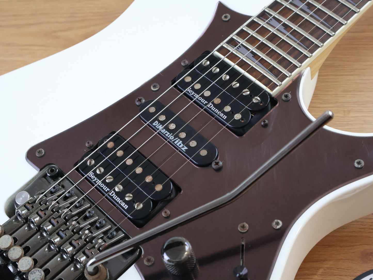 2008 Ibanez RG2550Z Prestige J Craft Superstrat (Galaxy White)