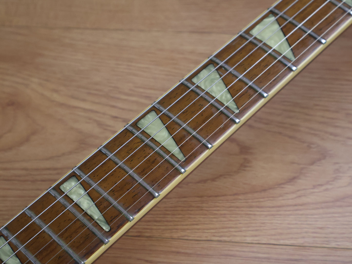 1991 Greco RG-100 Semi Hollowbody Double Cutaway (Fireglo)