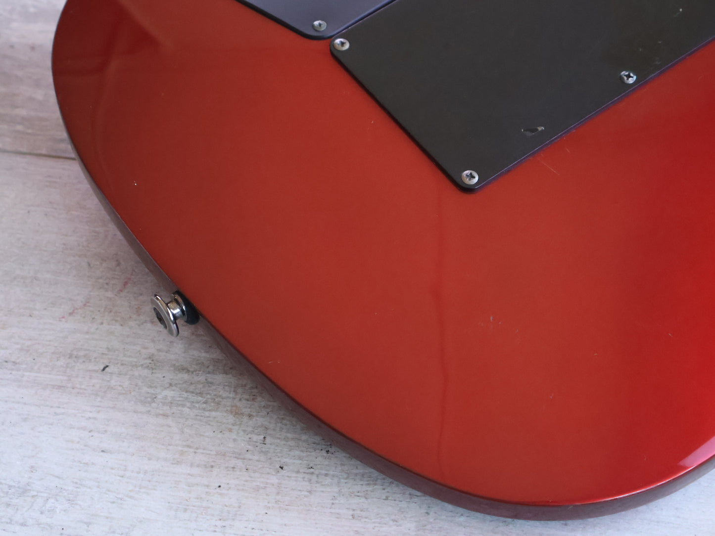1991 Ibanez Japan 540S Saber HSS Superstrat (Lipstick Red)