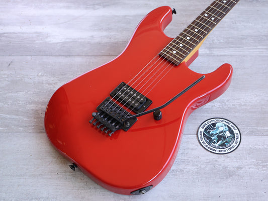 1986 Charvel Japan Model 2 Superstrat (Gloss Red)