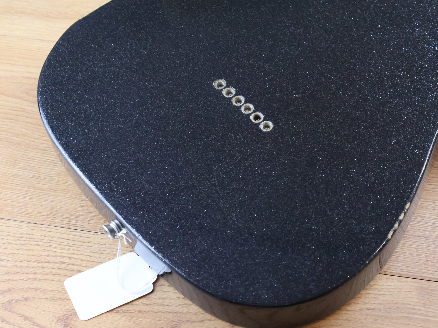 2020 Fender Brad Paisley Road Worn Telecaster (Black Sparkle/Maple Fingerboard)