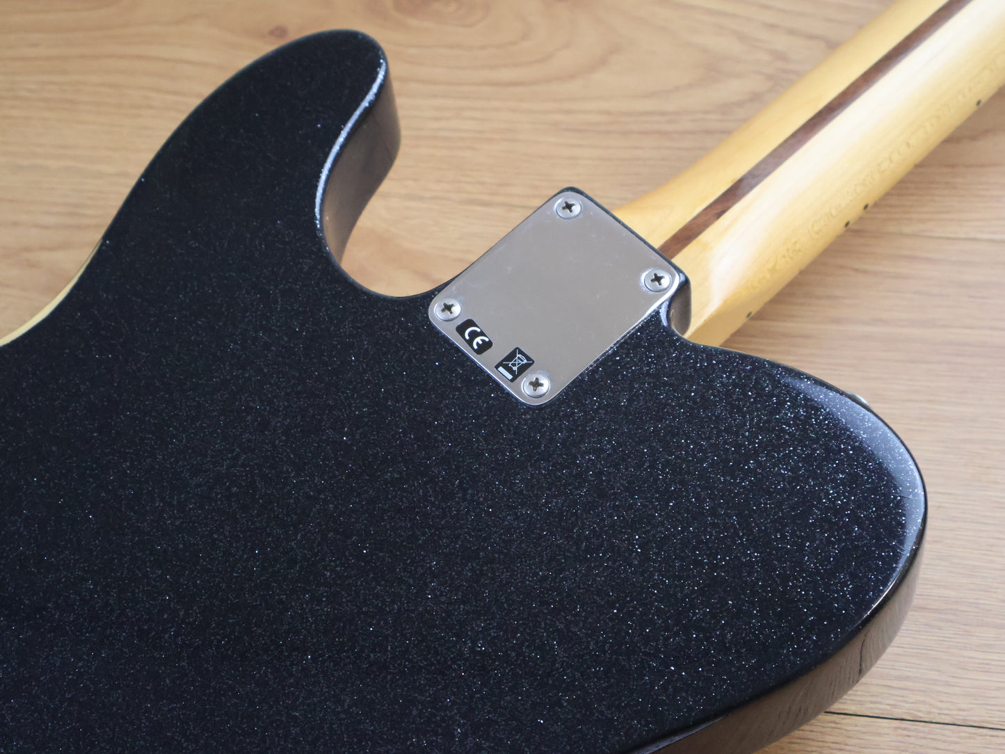 2020 Fender Brad Paisley Road Worn Telecaster (Black Sparkle/Maple Fingerboard)