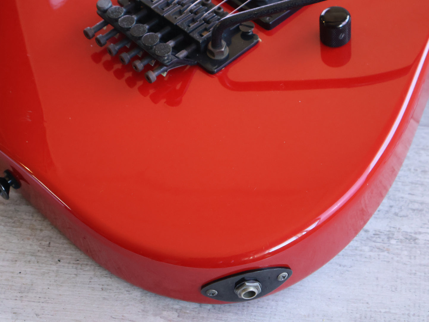 1986 Charvel Japan Model 2 Superstrat (Gloss Red)