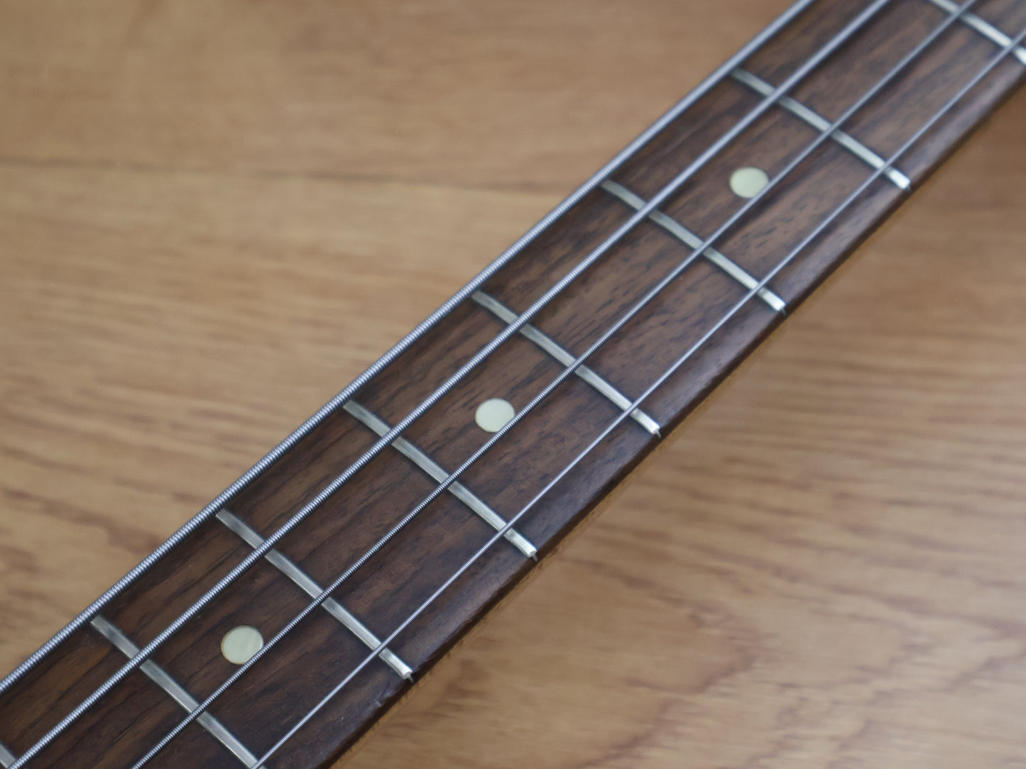 1971 Fender USA Musicmaster Bass (Refinished Metallic Blue)