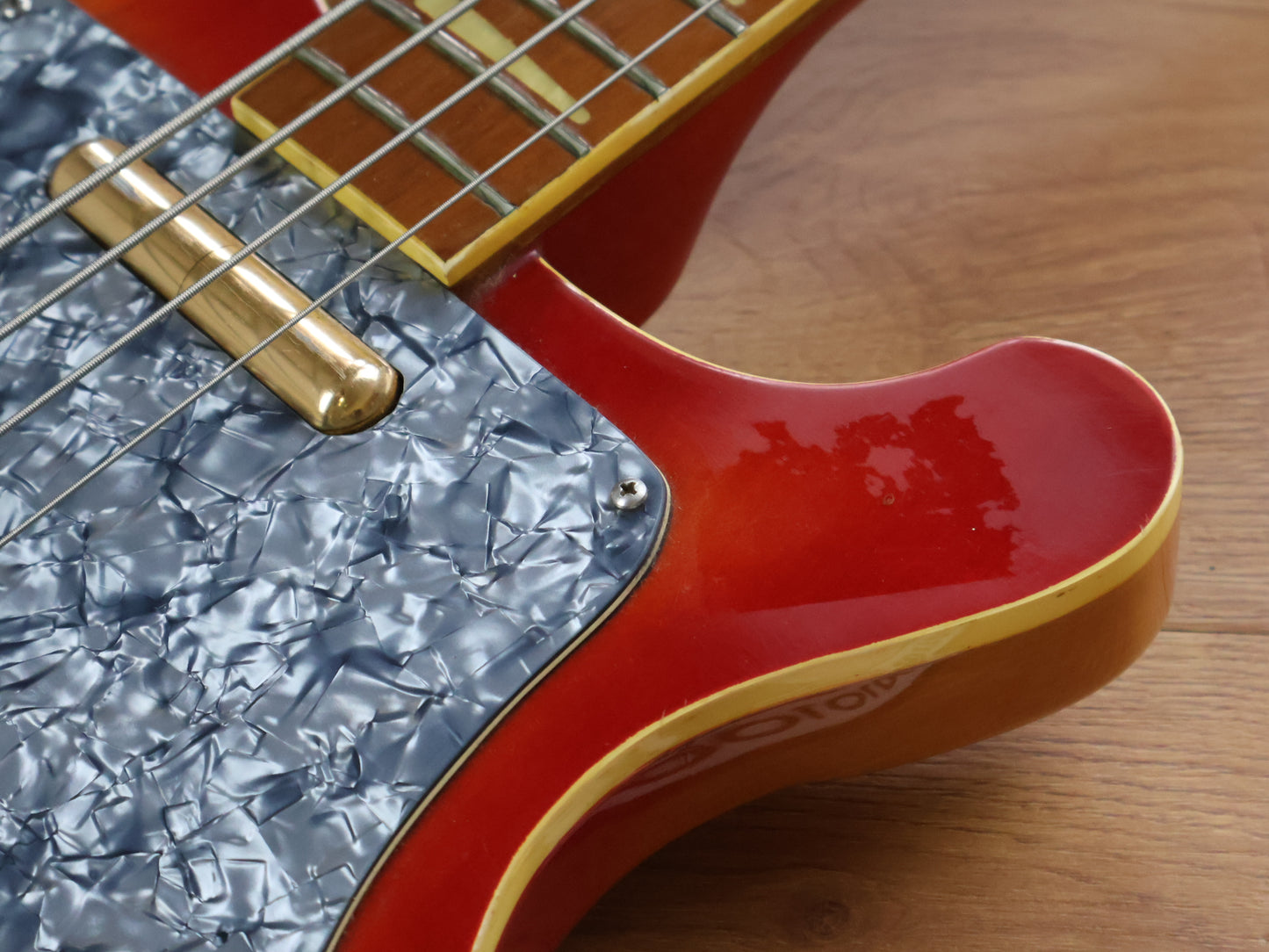 1970's Emperador Japan "4001" Bass (Fireglo)