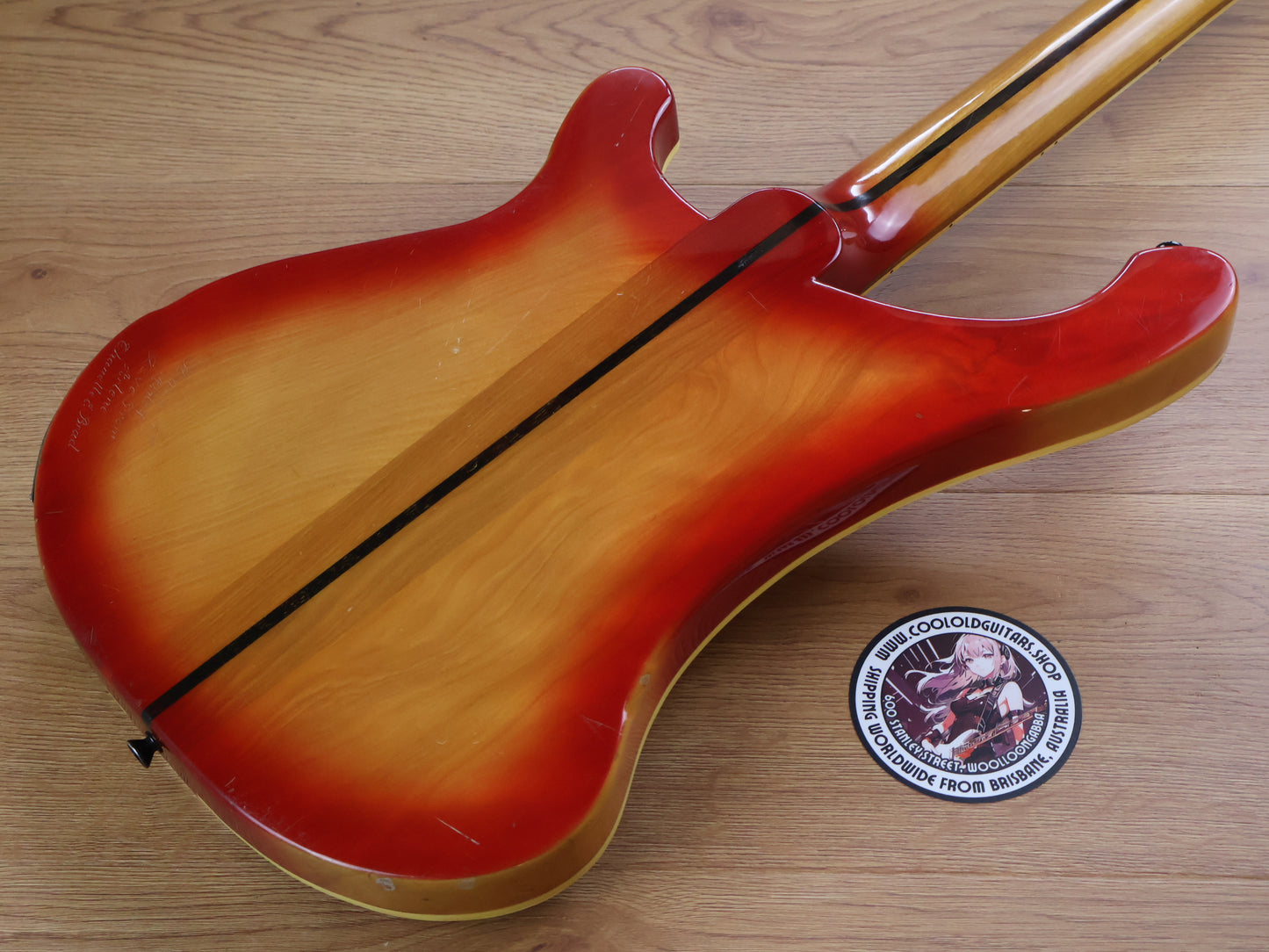 1970's Emperador Japan "4001" Bass (Fireglo)