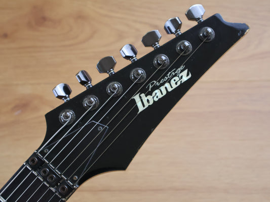 2015 Ibanez Japan RG3727FZ Prestige 7-String HH Superstrat (Black Haze)