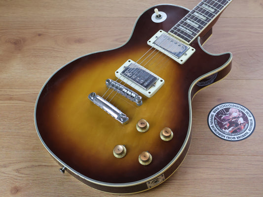 1970's Kasuga Japanese Les Paul Custom (Brown Sunburst)