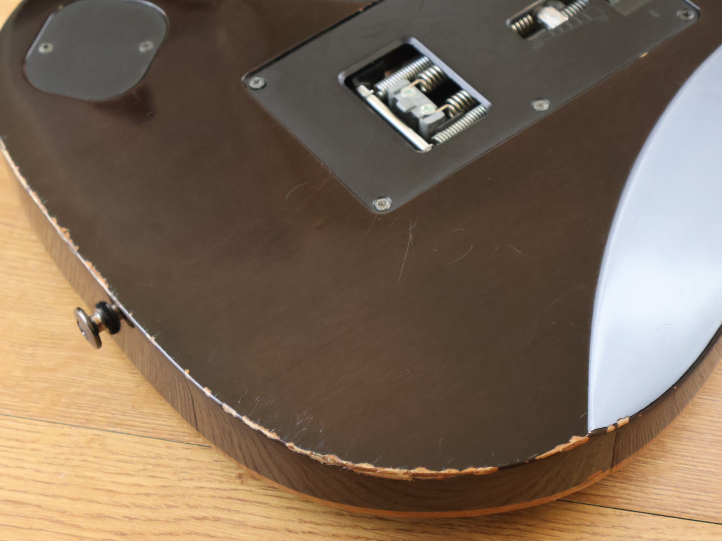 2015 Ibanez Japan RG3727FZ Prestige 7-String HH Superstrat (Black Haze)