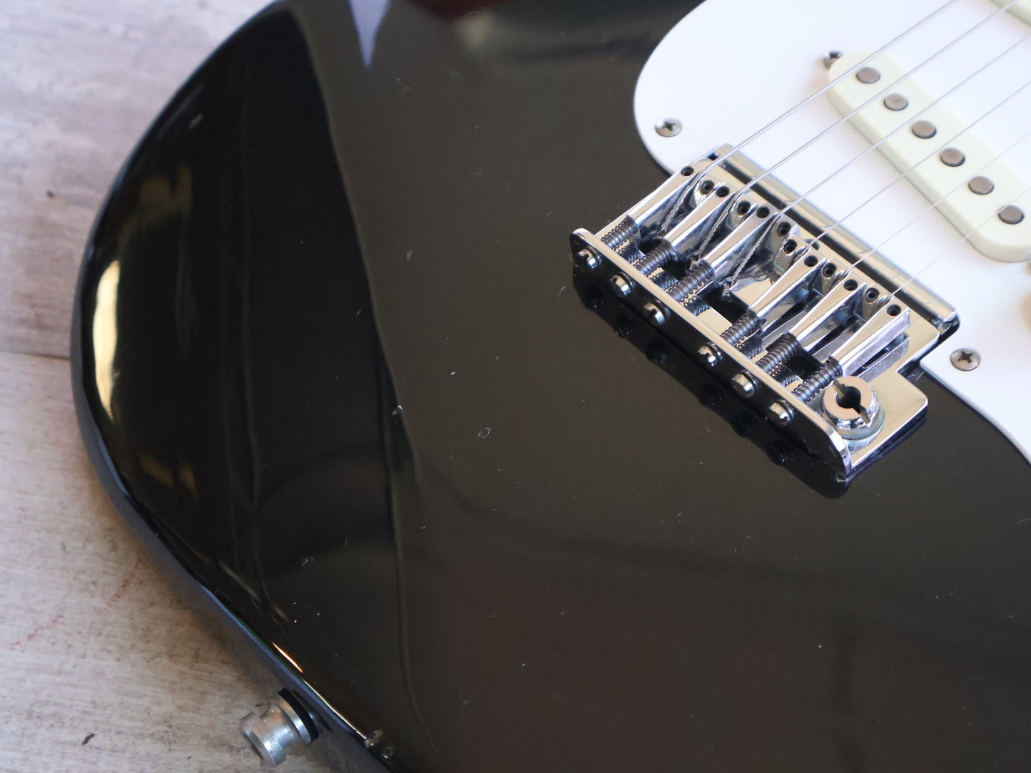 1983 Fender Japan "Dan Smith" Two-Knob Stratocaster (Black)