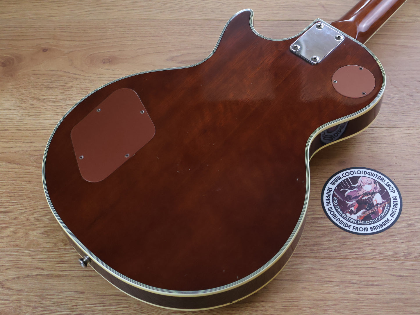 1970's Kasuga Japanese Les Paul Custom (Brown Sunburst)