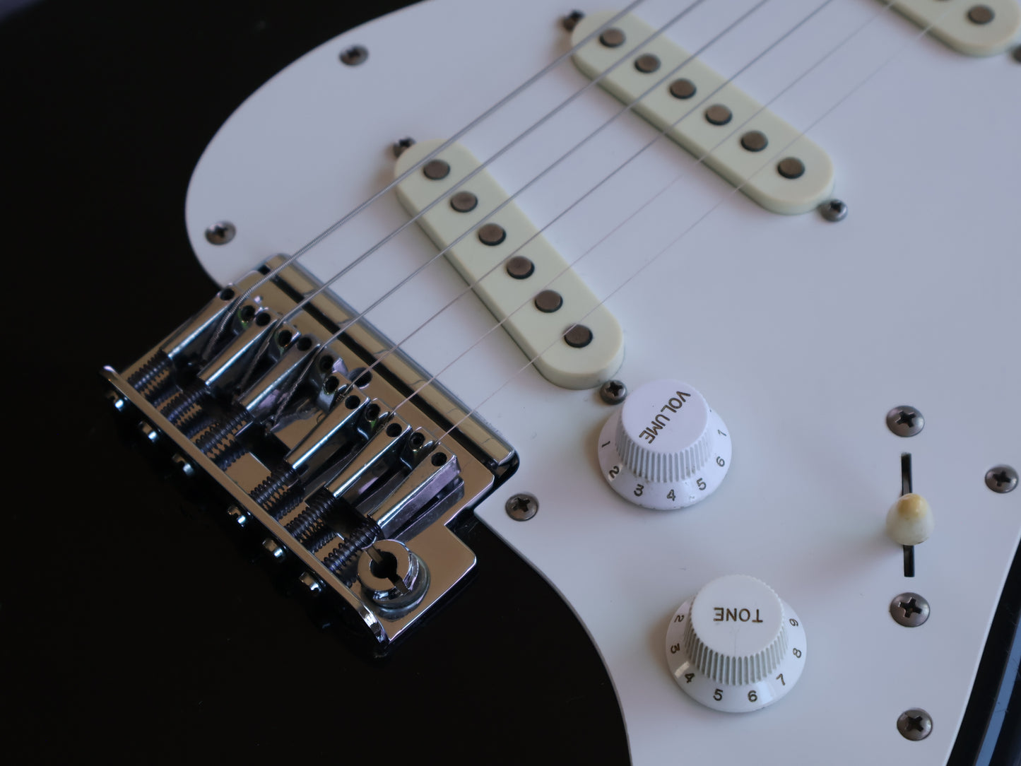 1983 Fender Japan "Dan Smith" Two-Knob Stratocaster (Black)