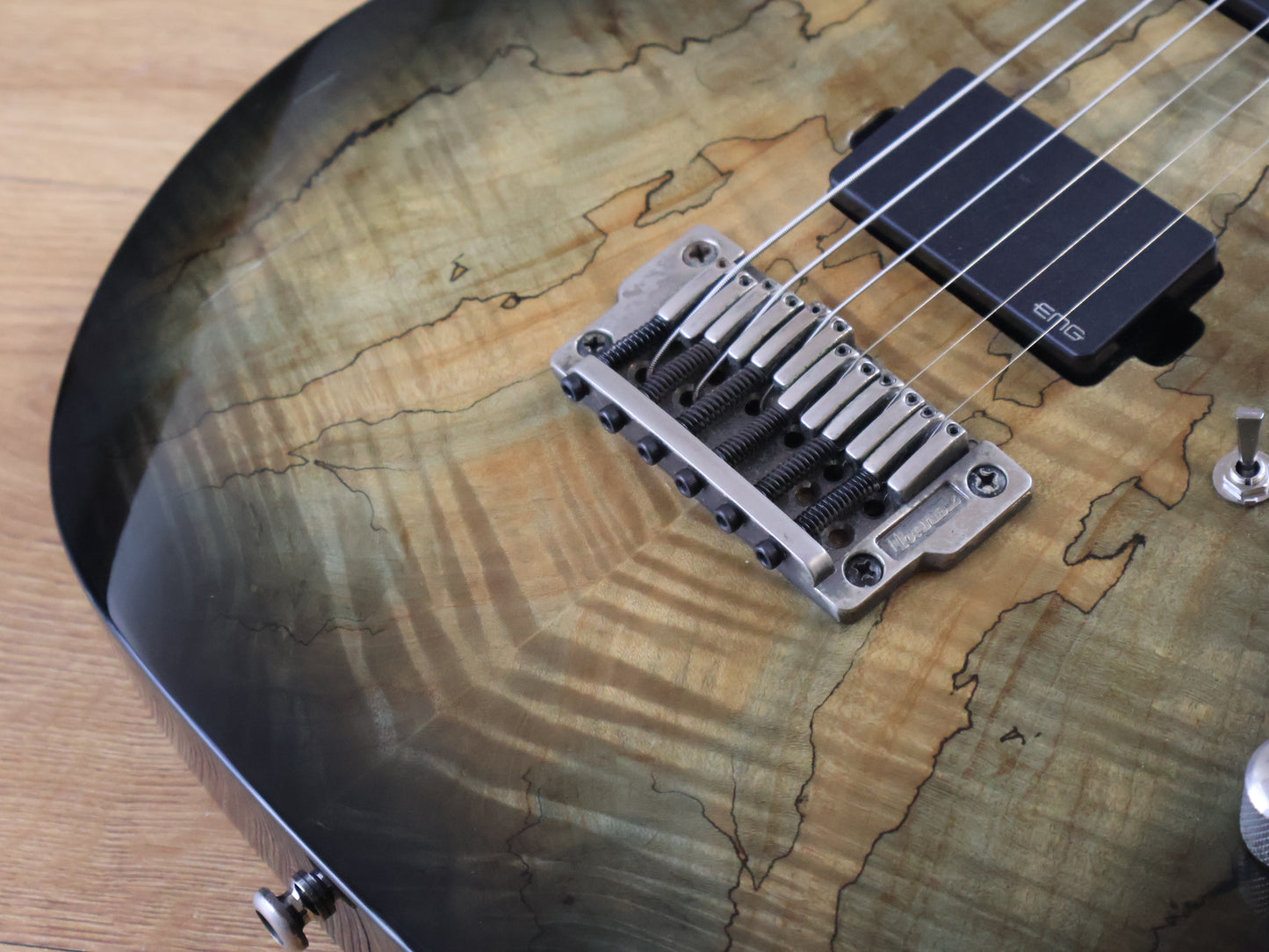 2015 Ibanez RGIX20FESM Iron Label (Foggy Stained Black)