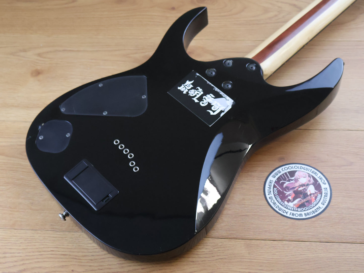 2015 Ibanez RGIX20FESM Iron Label (Foggy Stained Black)