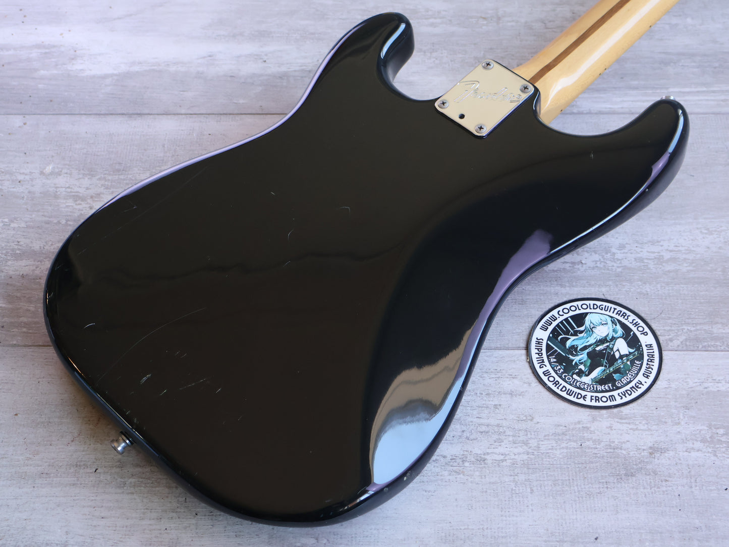 1983 Fender Japan "Dan Smith" Two-Knob Stratocaster (Black)