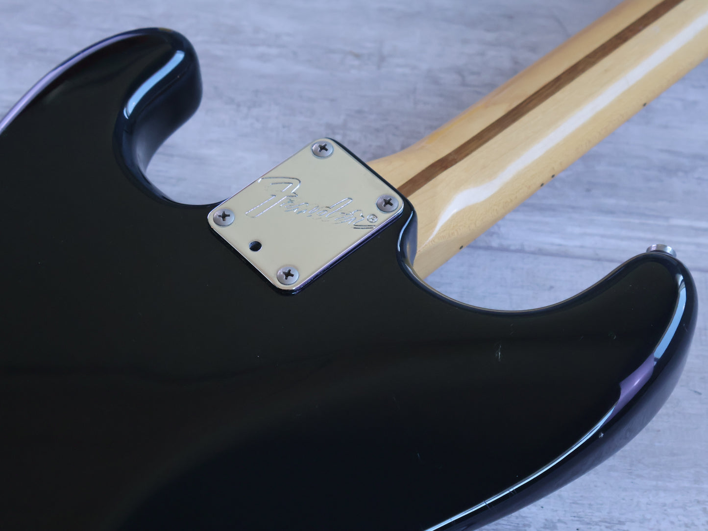 1983 Fender Japan "Dan Smith" Two-Knob Stratocaster (Black)
