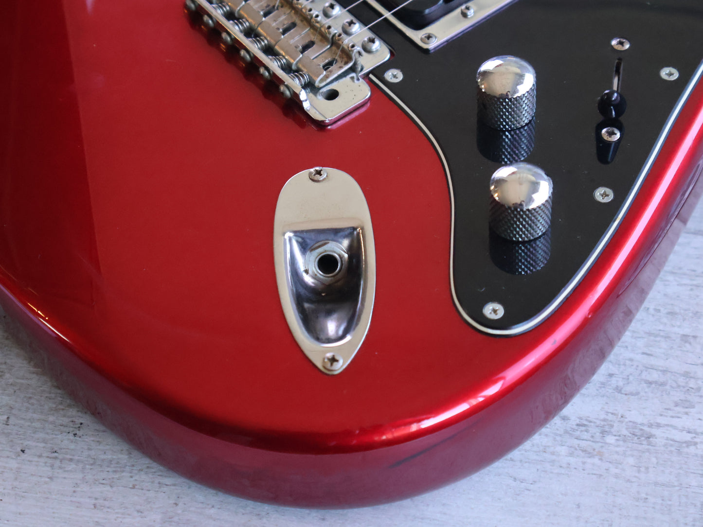 1980's Riverhead (by Headway Japan) HH Superstrat (Candy Apple Red)