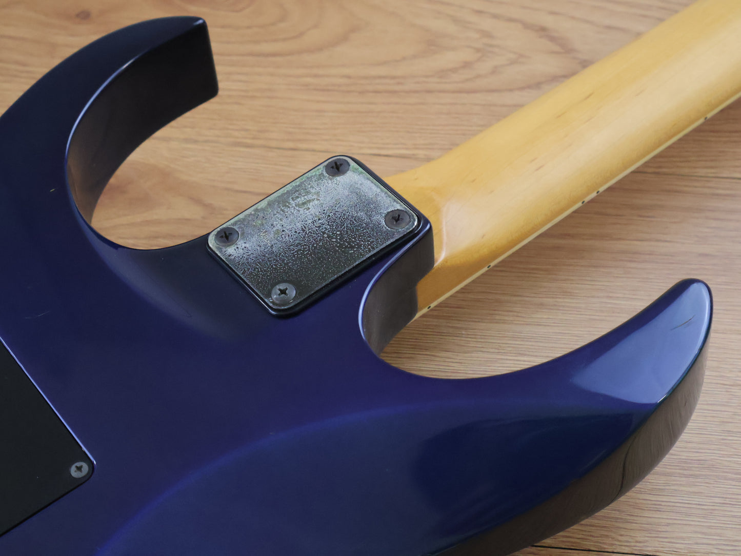 1990 Ibanez Japan PGM100 Paul Gilbert Signature Model Superstrat (Jewel Blue)